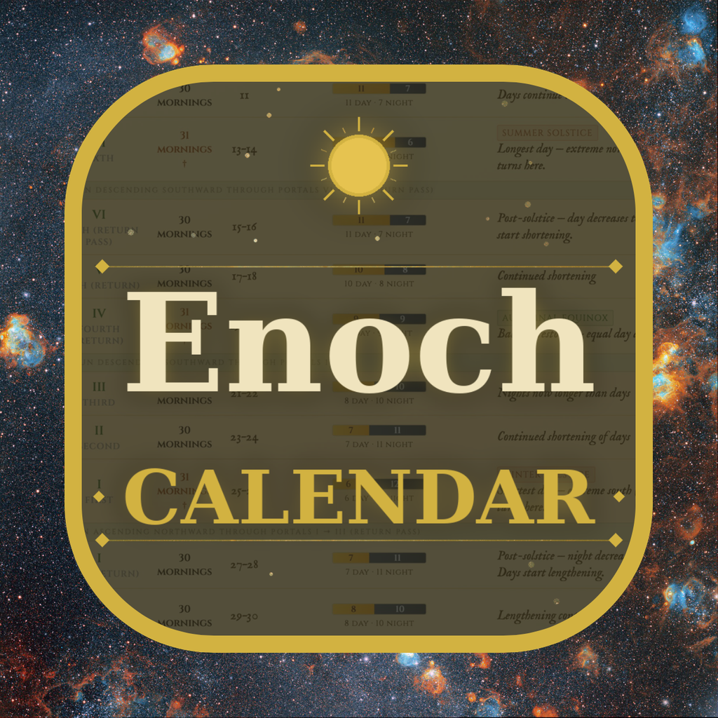 Enoch Calendar — The Calendar of the Bible